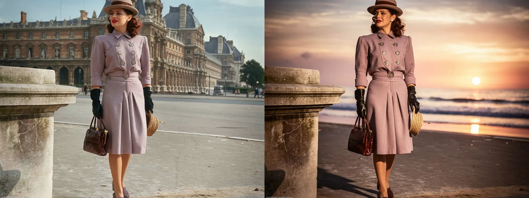 نمونه ویرایش عکس با هوش مصنوعی - مقایسه قبل و بعد